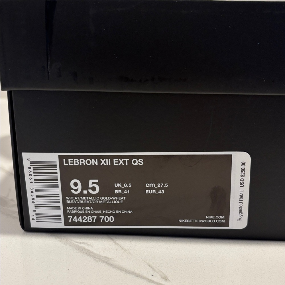NWT NIKE LEBRON 12 EXT - Picture 13 of 13